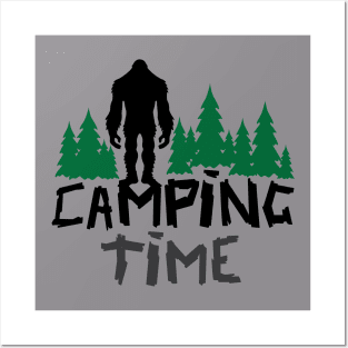 Camping Time Posters and Art